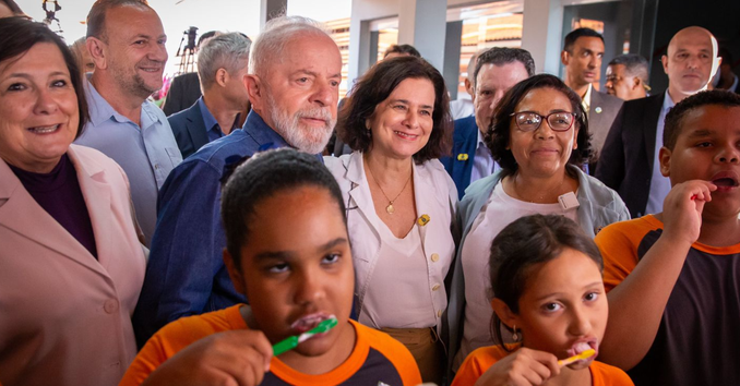 Governo federal amplia ações de saúde bucal nas escolas para 26 milhões de estudantes